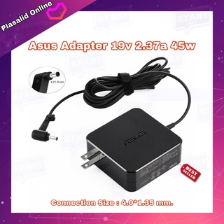 สายชาร์จโน๊ตบุ๊ค Asus Adapter Notebook 19v/2.37a 45w Connection Size : 4.0*1.35 ทรงเหลี่ยม รับประกัน1ปี