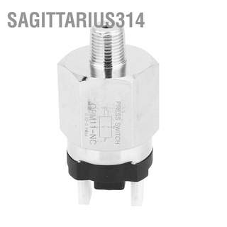 Sagittarius314 Adjustable Air Pressure Switch NC QPM11-NC G1/8in AC220V 48VAC/DC 0.02~0.1Mpa