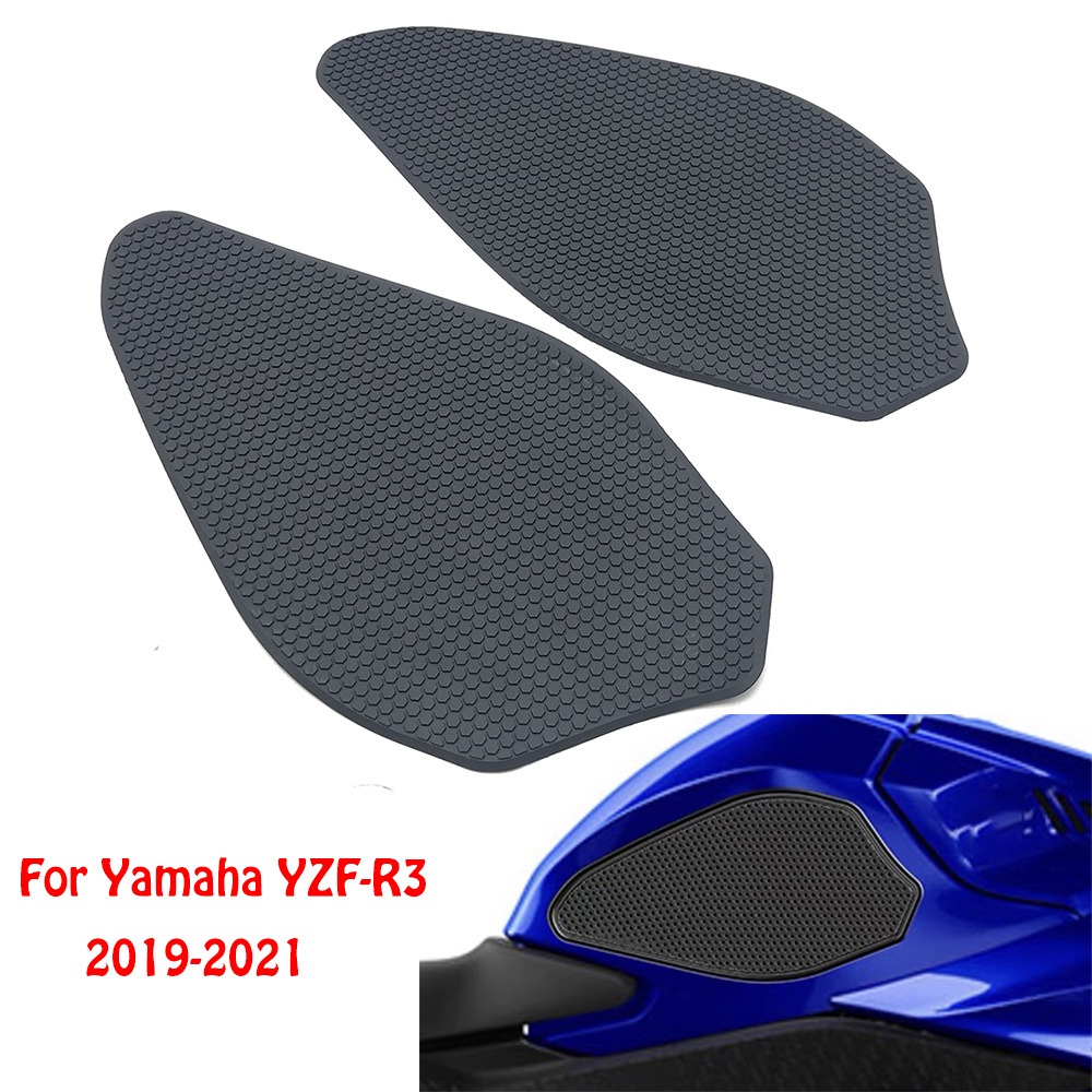 สติกเกอร์กันลื่น สําหรับติดตกแต่งถังน้ํามันรถจักรยานยนต์ YAMAHA YZF R3 R25 YZFR3 YZFR25 2019 2020 2021