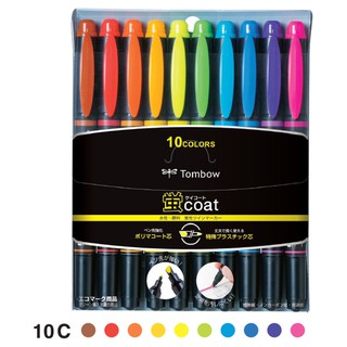 TOMBOW ชุดปากกาเน้นข้อความ 10 ด้าม Kei Coat