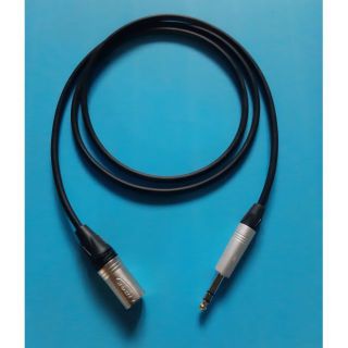 สายสัญาณ ไมค์ stereo -แจ็คแคนนอน(xlr)ตัวผู้(Ligde)ทองแดงแท้