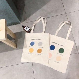 กระเป๋าผ้า Colour Palette tote bag