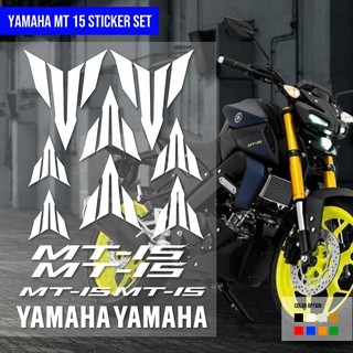 ชุดสติกเกอร์โลโก้ Yamaha MT 15 MT15