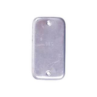 ฝาปิดแฮนดี้บ๊อกซ์ 2"×4" แบบปิดมิด 10ชิ้น ขนาด 0.8 มม.(Handy Cover Plate 2"×4" )