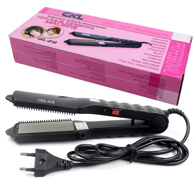 เครื่องหนีบผม หนีบผมตรง CKL-818