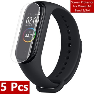 ฟิล์มกันรอยหน้าจอสำหรับ Xiaomi Miband Mi Band 4 3 2 5 band5 band4 Miband 4 3 2 band3 band2