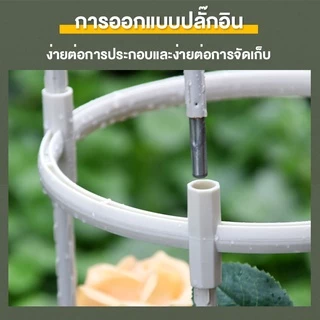 ซุ้มกุหลาบ ซุ้มกุหลาบเลื้อย โครงกุหลาบเลื้อย ซุ้มไม้เลื้อย เหล็กแข็งแรง ท่อเหล็กเคลือบ PE กันสนิม โครงเหล็กดัด