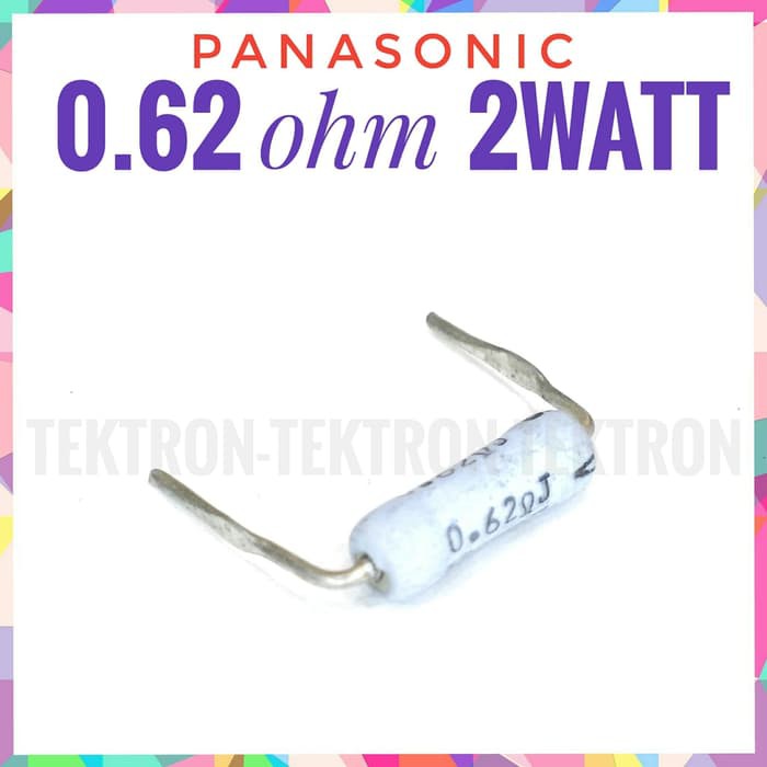 Panasonic Resistor 0.62ohm 2Watt 0.62 ohm R