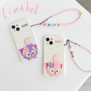 เคสโทรศัพท์มือถือ ลายการ์ตูน Linabell Lina Bell พร้อมสายคล้อง สําหรับ OPPO A16 A15 A57 A76 A92 A53 A31 A5 2020 A9 2020 Reno 5 Pro Reno 6 Pro Reno 7 Pro Reno 7z 6z 5z A3s A12e F11 R15 Pro