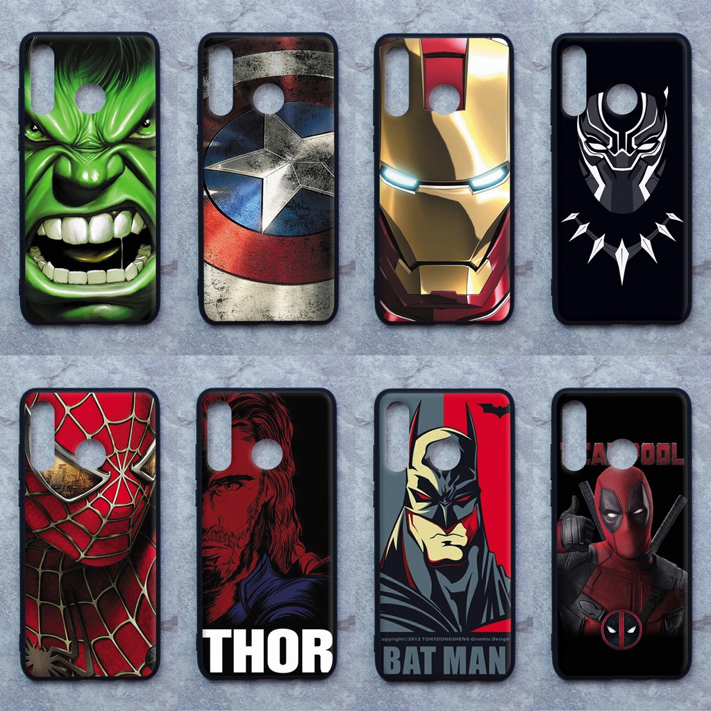 เคส Huawei P30 lite ลายฮีโร่ ขอบนิ่มหลังแข็ง เคสมือถือ เคสโทรศัพท์ Case