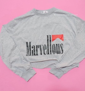 เสื้อครอปสกรีน Marvellous