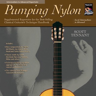 Pumping Nylon Intermediate to Advanced Repertoire Classical Guitar (CD Included)