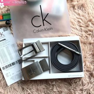 CALVIN KLEIN BELT AND BUCKLE 2 IN 1 ของแท้ ราคาถูก