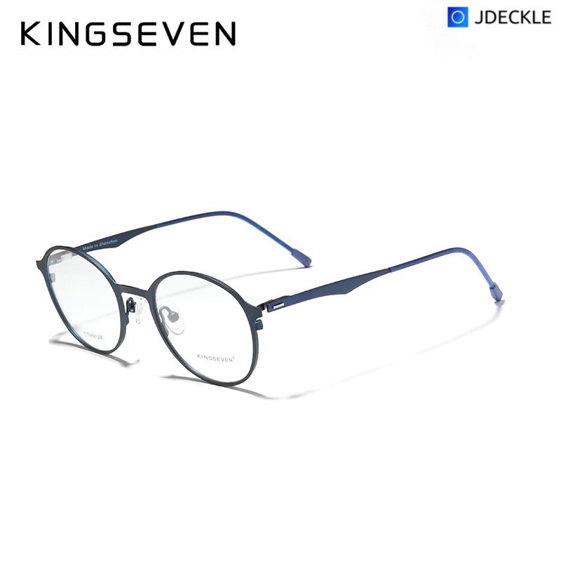 สินค้าคลัง กทม แว่นกรองแสงสีฟ้า KINGSEVEN รุ่น 9620 กรอบไทเทเนียม Super Blue Block กรองแสงสีฟ้า 95%กันUV ราคา ถูกที่สุด ดีลบีเคเค แกลเลอรีภาพที่ 7