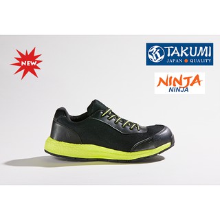 รองเท้าเซฟตี้ รองเท้านิรภัย TAKUMI รุ่น NINJA-I หัวเหล็ก พื้นยางคุณภาพดีจากญี่ปุ่น ตรงปก