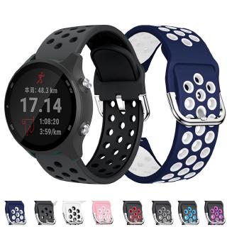 สายนาฬิกาข้อมือซิลิโคน garmin forerunner 245 music/245 645 vivoactive 3 music 20 มม.