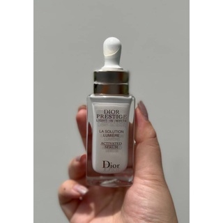 Dior Prestige Light-in-White La Solution Lumière Activated Serum Exceptional Illuminating 30ml.ของแท้100%