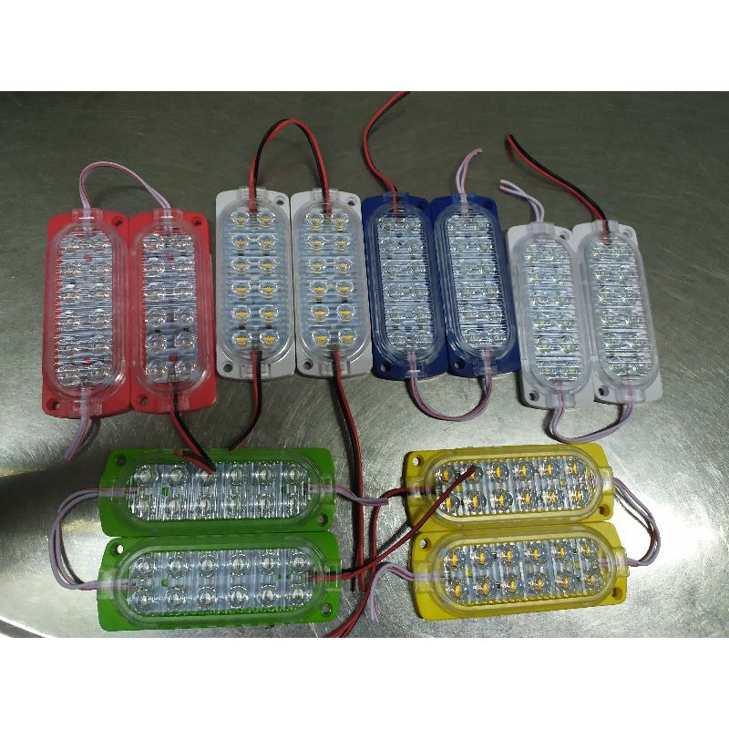 ไฟตกแต่ง 1ดวง 12Vและ24V LED ไฟโมดูล ไฟติดรถ ไฟสัญญาณรถยนต์ รถมอเตอร์ไซค์ รถบรรทุก รถพ่วง