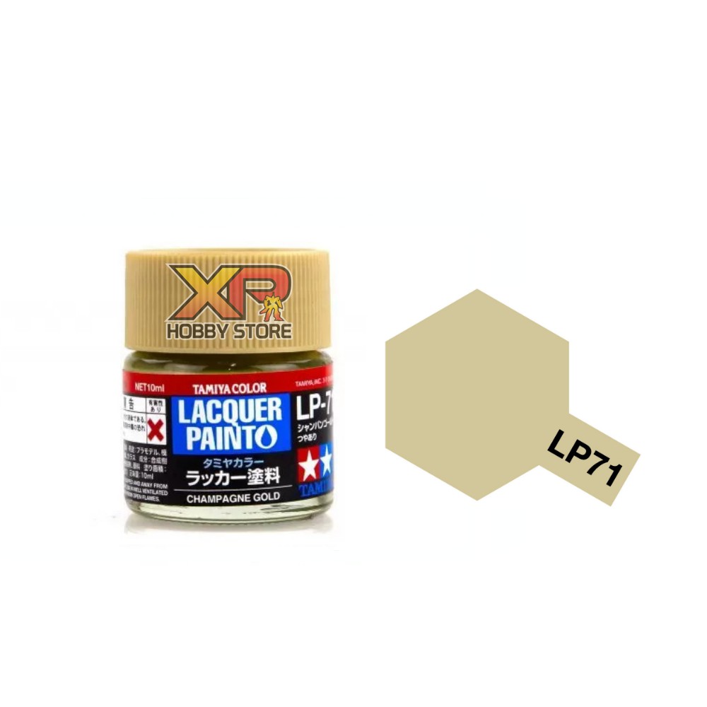 Tamiya Lacquer Paint LP71 Champagne Gold Shopee Thailand