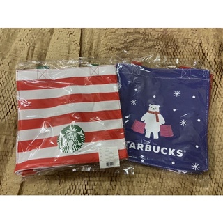 Starbucks กระเป๋าผ้า Christmas ปี 2021 ของแท้