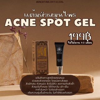 Anti Acne (พร้อมส่ง) แต้มสิวสมุนไพร สิวอักเสบ สิวหนอง สิวผดยุบ! Maertar Anti Acne