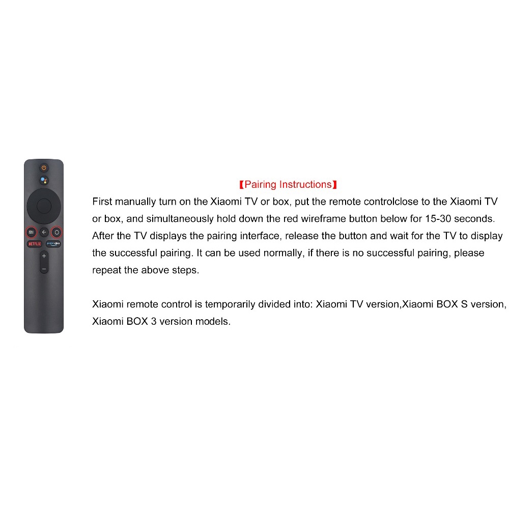 Telecomando IR XMRM-006A Di Ricambio Per Xiaomi MI Box E MI TV Stick MDZ-24-AA – Nessuna Programmazione, Pronto All'uso