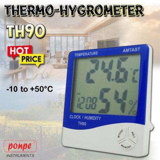 TH90 THERMO-HYGROMETER เครื่องวัดอุณหภูมิ ความชื้น THERMO-HYGROMETER