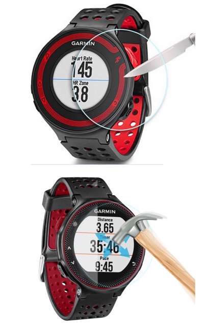 กระจกนิรภัยกันหน้าปัด GARMIN Forerunner 235 จัดส่งด่วนจากคลังกทม.ภายใน24ชม.