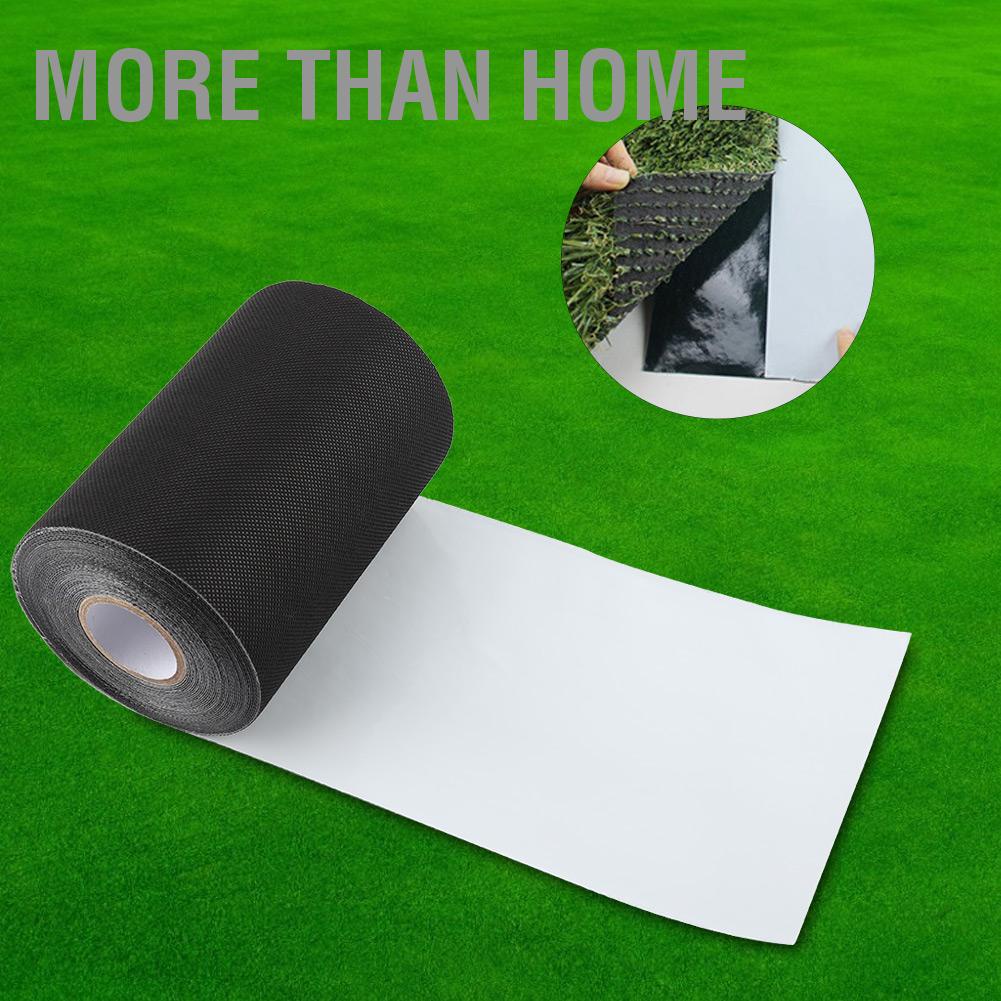 [New arrival] 15*1000cm Self Adhesive Joining Black Tape Synthetic Lawn
