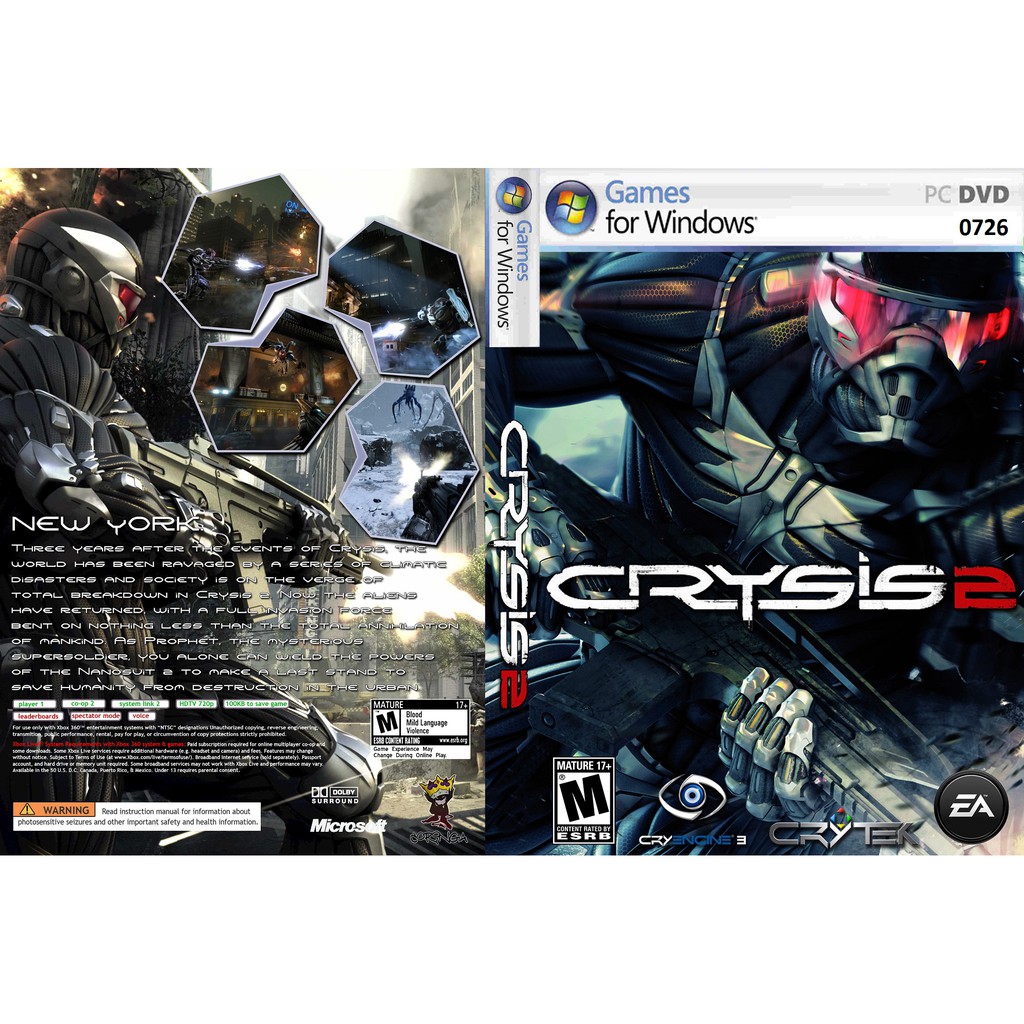 (ดีวีดีพีซี) Crysis 2