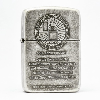 Zippo ZA-1-61F 1941 Replica History - 50th Anniversary ของแท้ รับประกันตลอดชีวิต