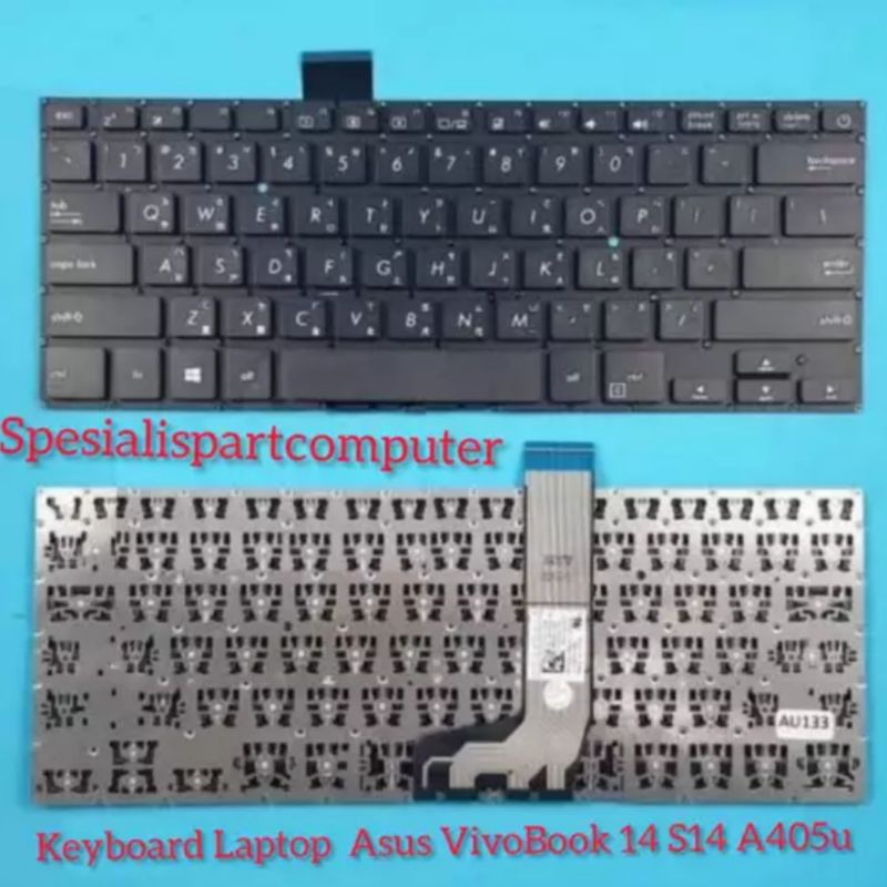 คีย์บอร์ดแล็ปท็อป โน้ตบุ๊ก สําหรับ Asus VivoBook 14s14 A405u A405uq A405ur