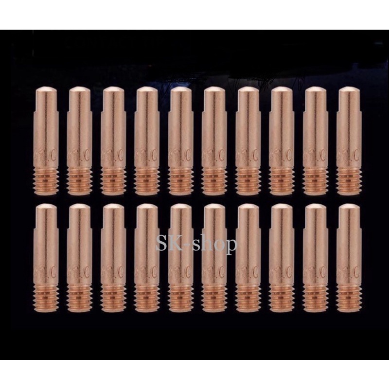 หัวเชื่อมทองแดง TIP 15AK*1.0 ,0.8 (20 ชิ้น)