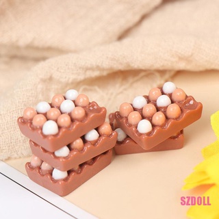 [SZDOLL6] โมเดลไข่จิ๋ว 1:12 สําหรับตกแต่งบ้านตุ๊กตา ห้องครัว 6 ชิ้น