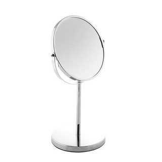 Plain Mirrors กระจกส่องขยาย MOYA J1685 สีโครเมียม กระจกใสไม่หลอกตา