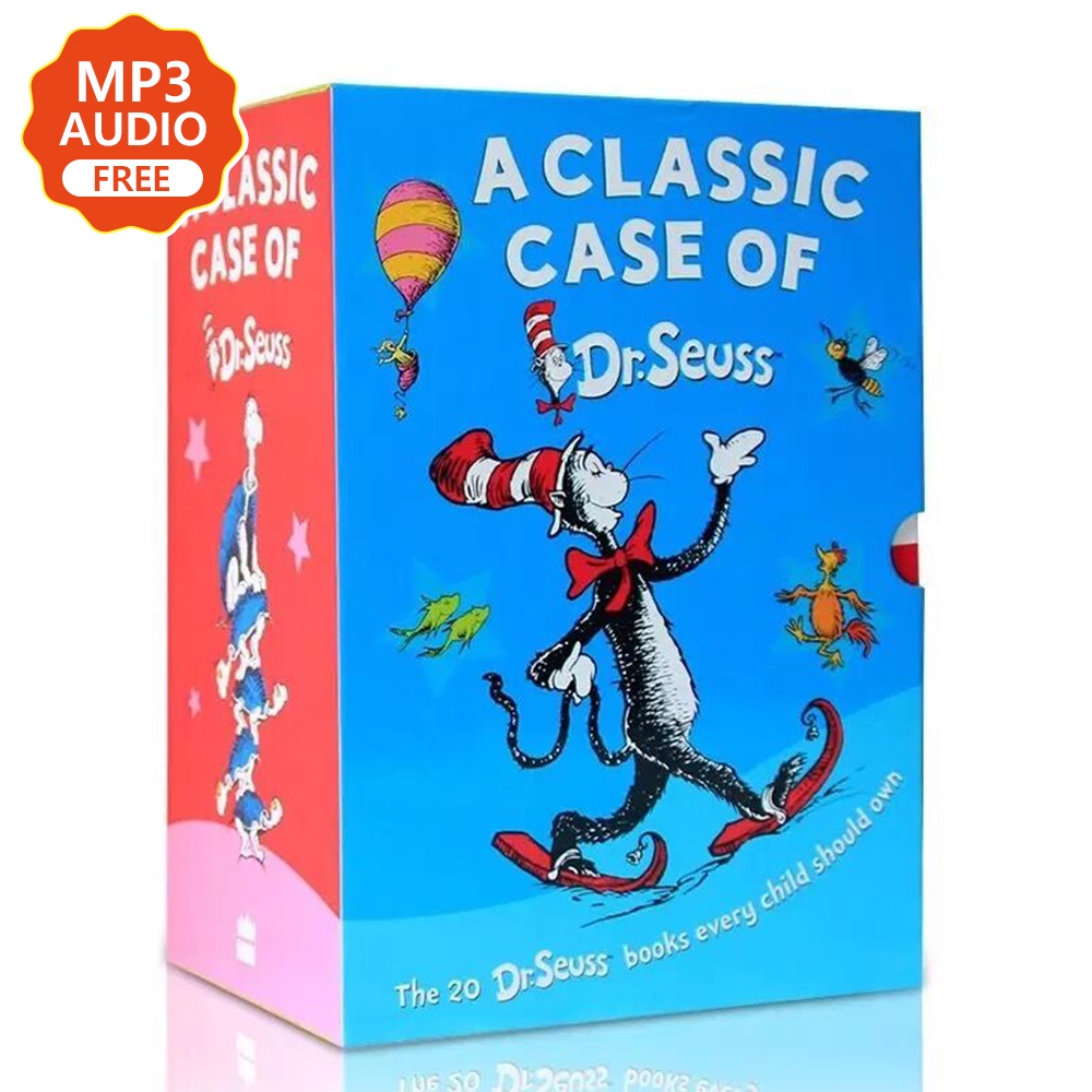20 books The Wonderful World of Dr. Seuss English Story reading books for kids หนังสือเด็กภาษาอังกฤษ หนังสือการ์ตูน