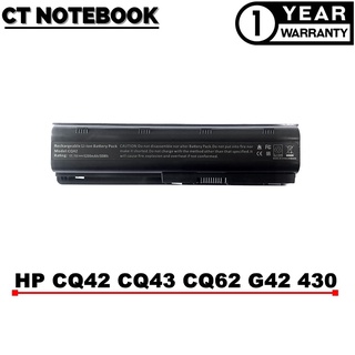 BATTERY HP CQ42 CQ43 HP 430 431 435 CQ56 CQ62 G4 G32 MU06 HP1000 / แบตเตอรี่โน๊ตบุ๊ค HP ประกัน 1 ปี พร้อมส่ง