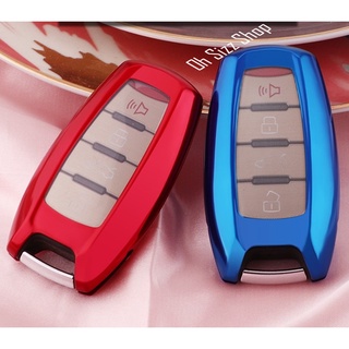 เคสรีโมทรถยนต์ Haval h6 , Jolion 2022 แบบฝาปุ่มใส (TPU Key Cover with with PC Transparent Push button Guard)