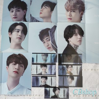 GOT7 mini poster / photo film อัลบั้ม breath of love