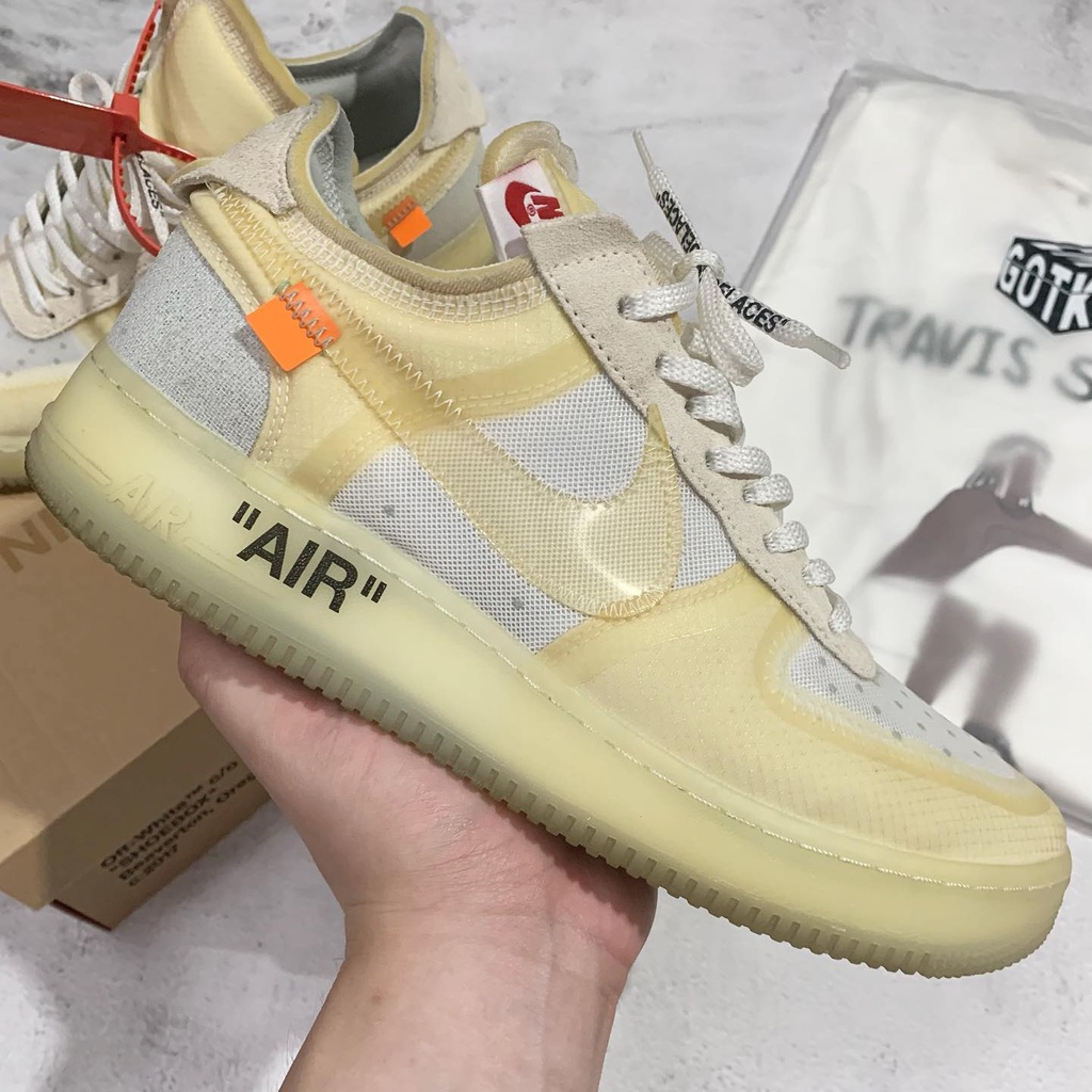 [USED] Nike Air force 1 x Off-white (The Ten) size 9us