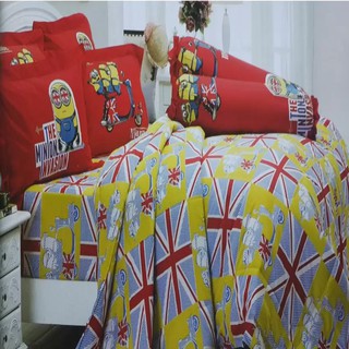 ชุดเครื่องนอนลาย มินเนี่ยน Minions รวมผ้านวม รุ่น MN004