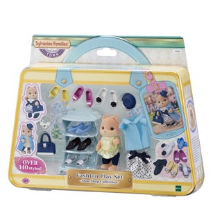 SYLVANIAN FAMILIES FASHION PLAY SET-SHOE SHOP / ซิลวาเนียน แฟมิลี่ แฟชั่นเพลย์เซ็ต สุนัขคาราเมล