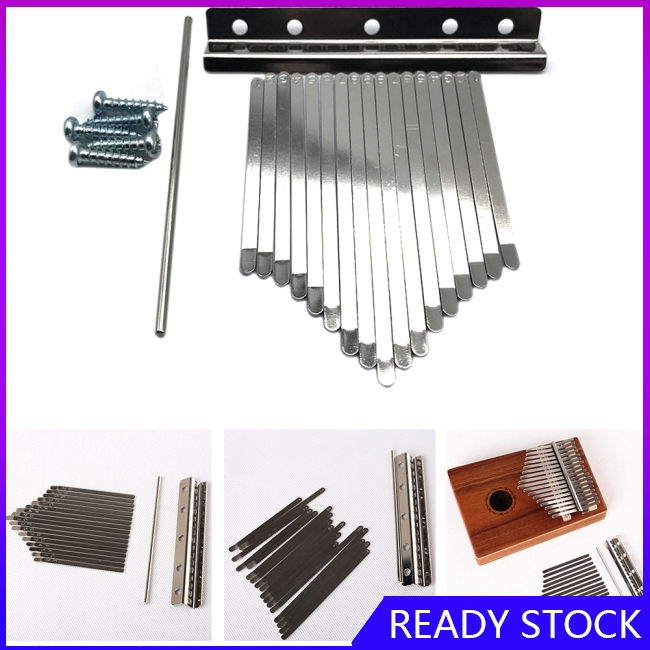 FL【Already COD】17 Keys Kalimba Keyboard แมงกานีสเหล็ก Kalimba Key ...
