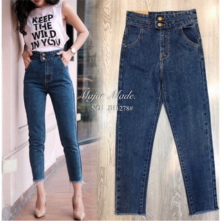 (SALE) JH1278# กางเกงยีนส์Boyfriend Jeans house