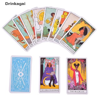 [Dri] Modern Witch Tarot Card Deck All Female Rider Waite Imagery Party Game Gift COD