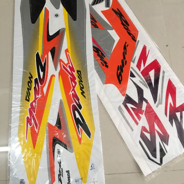 สติ๊กเกอร์ DASH 2001 แดช ปี 2001เคลือบเงา เนื้อดี ติดทน ไม่ซีด - รูปที่ 3