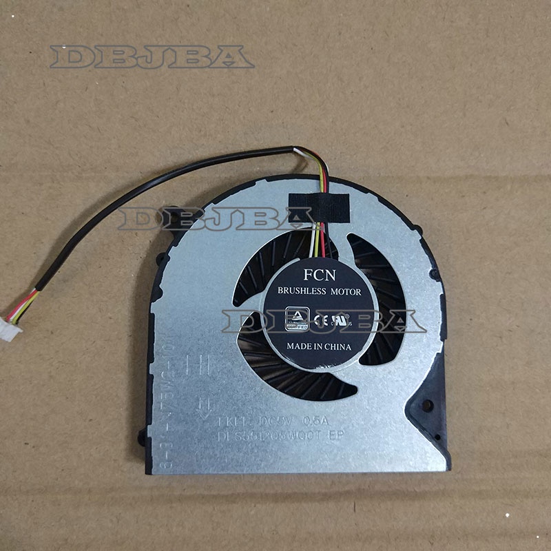 พัดลมระบายความร้อน CPU สําหรับ Hasee Z7M-KP7SC Z7M-KP5SC T6-X5 KP7DC KP7GE T65E T67E T77E