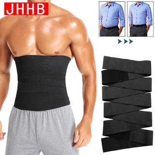 Mens Waist Trainer Male Abdomen Reducer Slimming Belt Body Shaper Snatch Me Up Bandage Wrap Waist Corset Belly Shapewear Trimmer