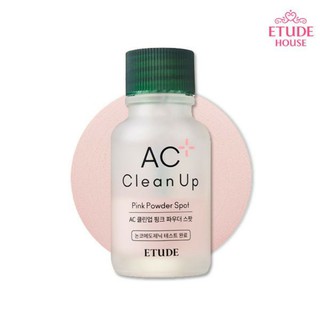 แป้งน้ำแต้มสิว อิทูดี้ Etude AC Clean Up Pink Powder Spot 15 ml