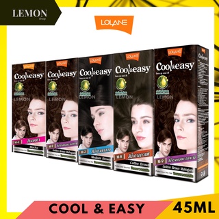 Lolane Cool &amp; Easy Color Cream 95ml โลแลน คูล แอนด์ อีซี่ คัลเลอร์ ครีม ปิดผมขาว